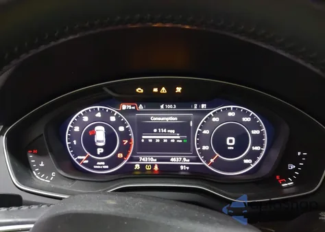 2019 Audi Q5 45 Premium из США, поврежденный, VIN WA1BNAFY6K2016203